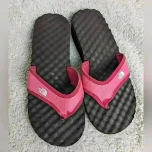 THE NORTH FACE Flip Flop Women Sandals Size 7  Little Wedge Pink Color